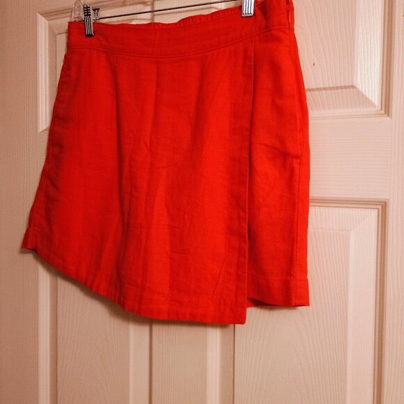 St Johns Bay Skort, Red, Sz 10, Hi Rise, New - Picture 1 of 4